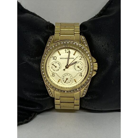 Michael Kors Blair MK5639 Woman's Stainless Steel Analog Dial Quartz Watch MP192 - Picture 1 of 12